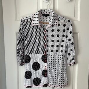 Carine xs button top